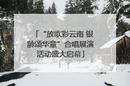 “放歌彩云南 银龄颂华章”合唱展演活动盛大启幕