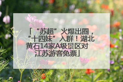 “苏超”火爆出圈，“十四妹”入群！湖北黄石14家A级景区对江苏游客免票