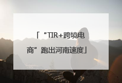 “TIR+跨境电商”跑出河南速度