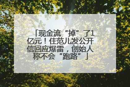 现金流“掉”了1亿元！住范儿发公开信回应爆雷，创始人称不会“跑路”