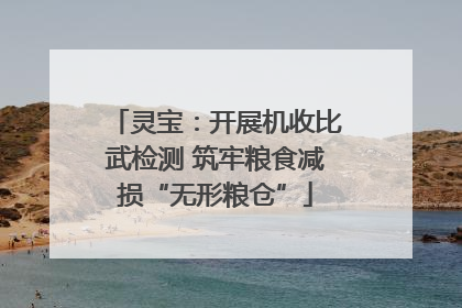 灵宝：开展机收比武检测 筑牢粮食减损“无形粮仓”