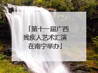 第十一届广西残疾人艺术汇演在南宁举办