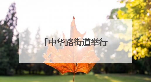 中华路街道举行主题活动暨区域化党建联席会