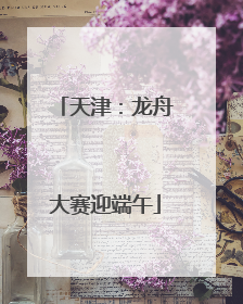 天津：龙舟大赛迎端午
