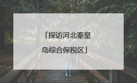 探访河北秦皇岛综合保税区