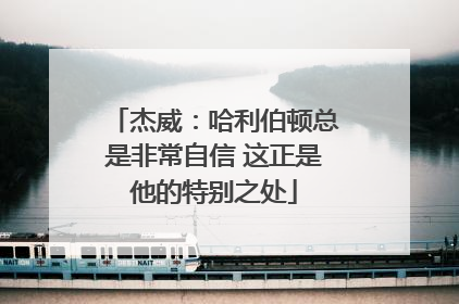 杰威：哈利伯顿总是非常自信 这正是他的特别之处