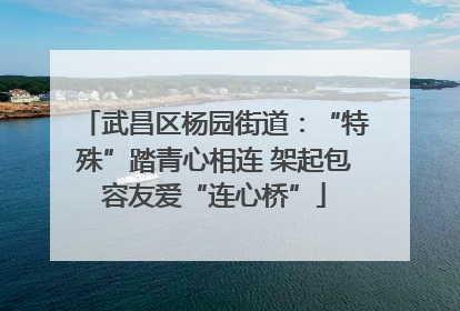 武昌区杨园街道：“特殊”踏青心相连 架起包容友爱“连心桥”