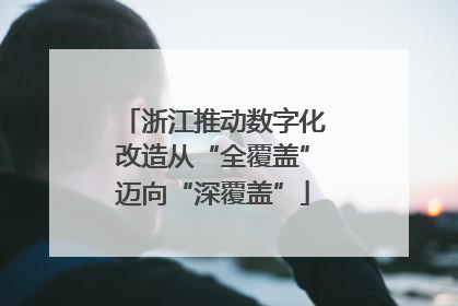 浙江推动数字化改造从“全覆盖”迈向“深覆盖”