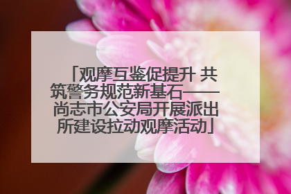 观摩互鉴促提升 共筑警务规范新基石——尚志市公安局开展派出所建设拉动观摩活动