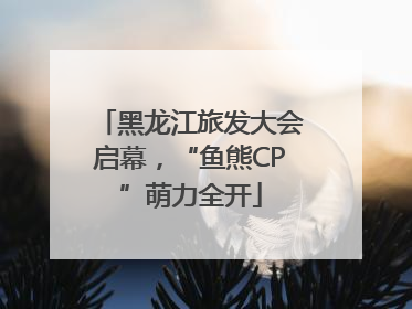 黑龙江旅发大会启幕，“鱼熊CP”萌力全开