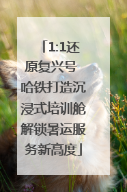 1:1还原复兴号 哈铁打造沉浸式培训舱解锁暑运服务新高度
