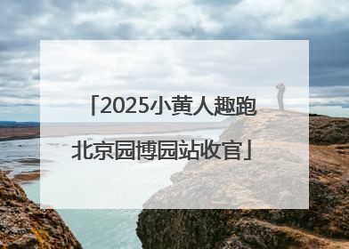 2025小黄人趣跑北京园博园站收官